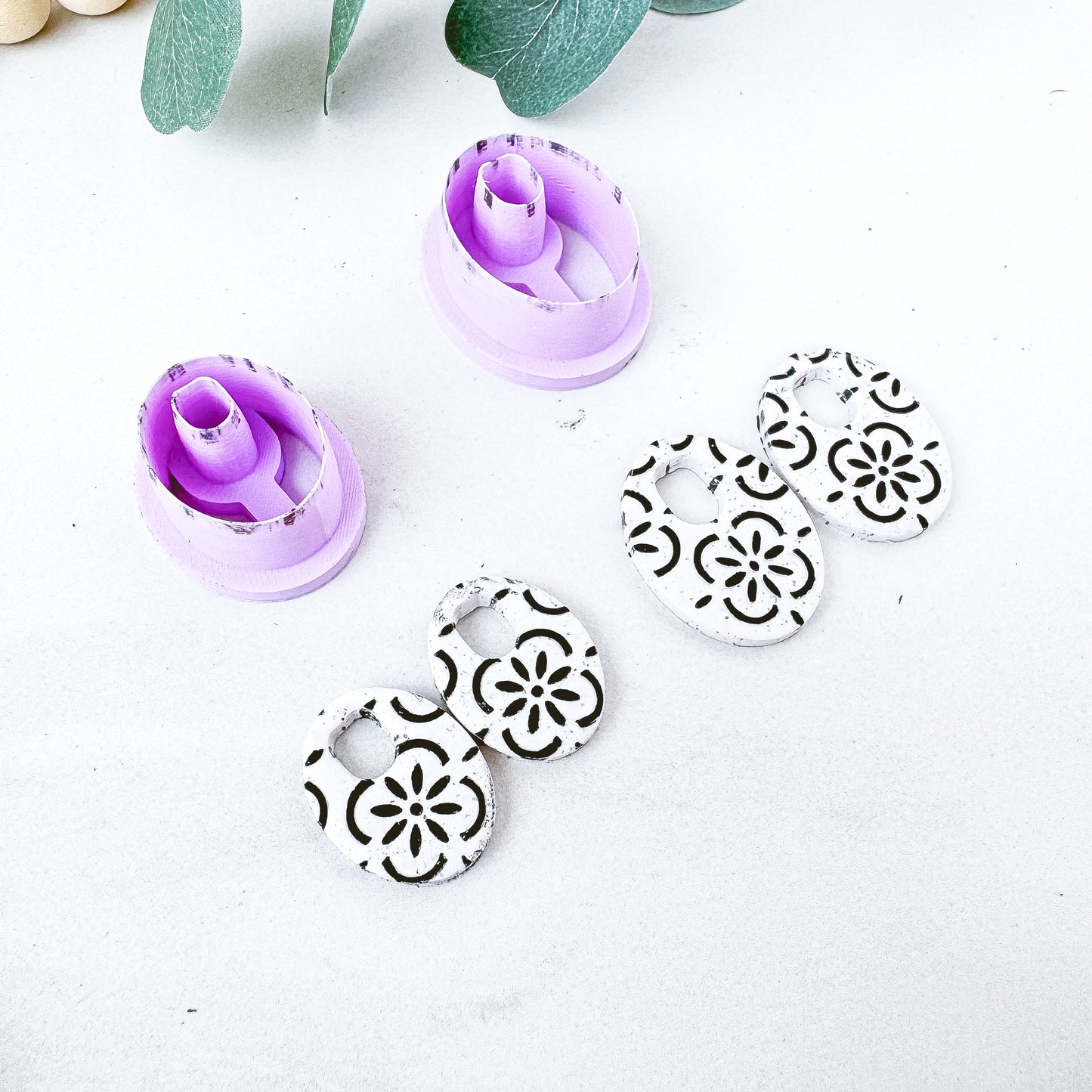 Oval Drum Thin Hoop/CJR Dangle Clay Cutter - February 2026 Launch