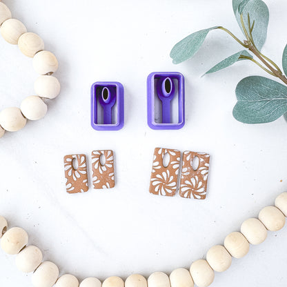 Rectangle Thin Hoop/CJR Dangle Clay Cutter - February 2026 Launch