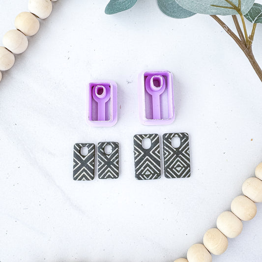 Round Rectangle Hoop/CJR Dangle Clay Cutter - February 2026 Launch