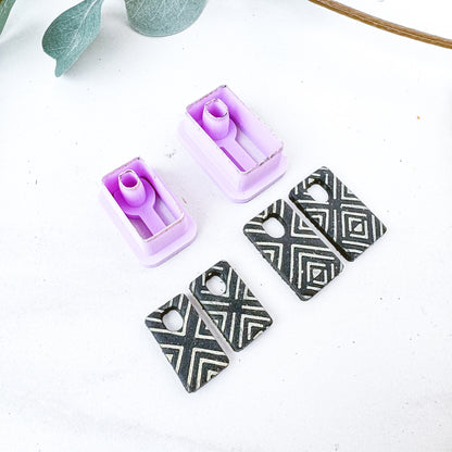 Round Rectangle Hoop/CJR Dangle Clay Cutter - February 2026 Launch