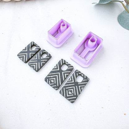 Round Rectangle Hoop/CJR Dangle Clay Cutter - February 2026 Launch