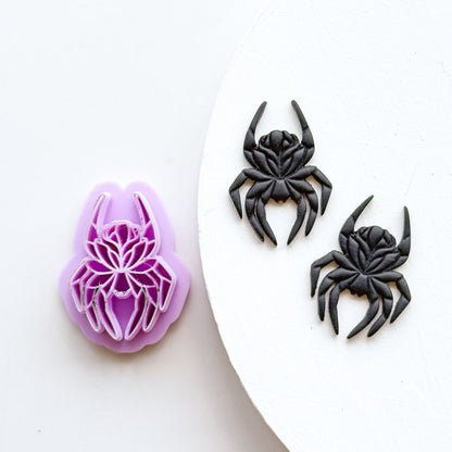 Black Widow Rose Spider Clay Cutter - July 2025 Launch