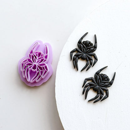 Black Widow Rose Spider Clay Cutter - July 2025 Launch