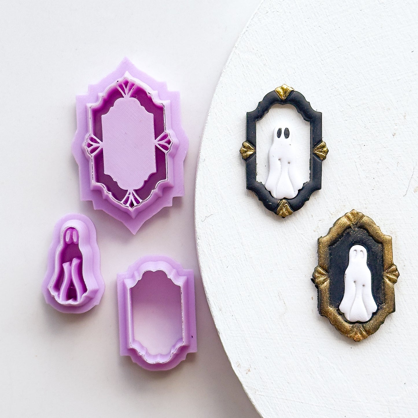 Spooky Ghost Frame Clay Cutter Set- July 2025 Launch