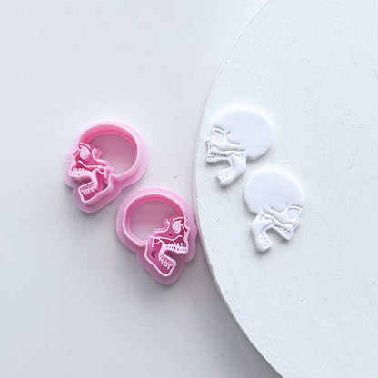 Open Mouth Skull Profile Clay Cutter - July 2025 Launch