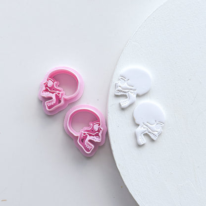 Open Mouth Skull Profile Clay Cutter - July 2025 Launch