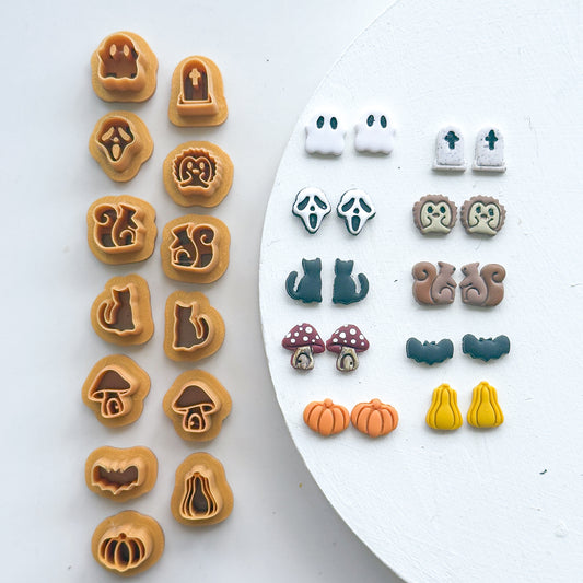 Autumn Studs Clay Cutter - July 2025 Launch