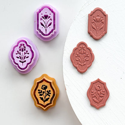 Imprint Floral Frames Clay Cutter - July 2025 Launch