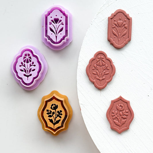 Imprint Floral Frames Clay Cutter - July 2025 Launch