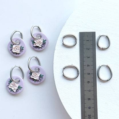 Round Teardrop Click Hoop - 10 PIECES - July 2025 Launch
