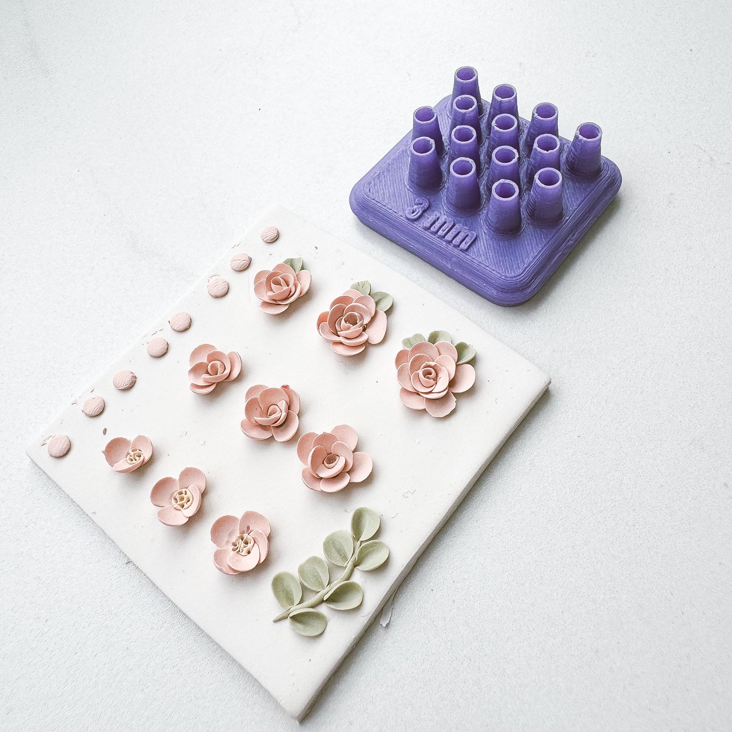 Circle Multi Press - Floral Petal Tool