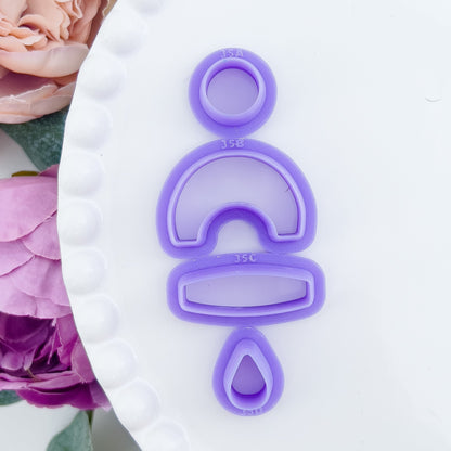 Cosette Clay Cutter Set - June Launch (35ABCD)