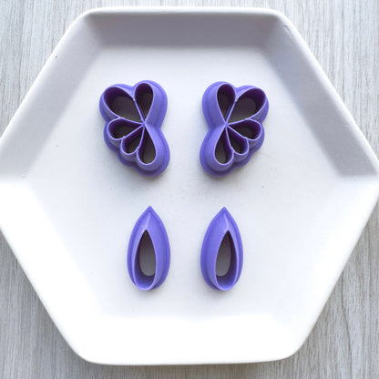 Gemma - Statement Scalloped Stud Set - Clay Cutter March 2024 Launch