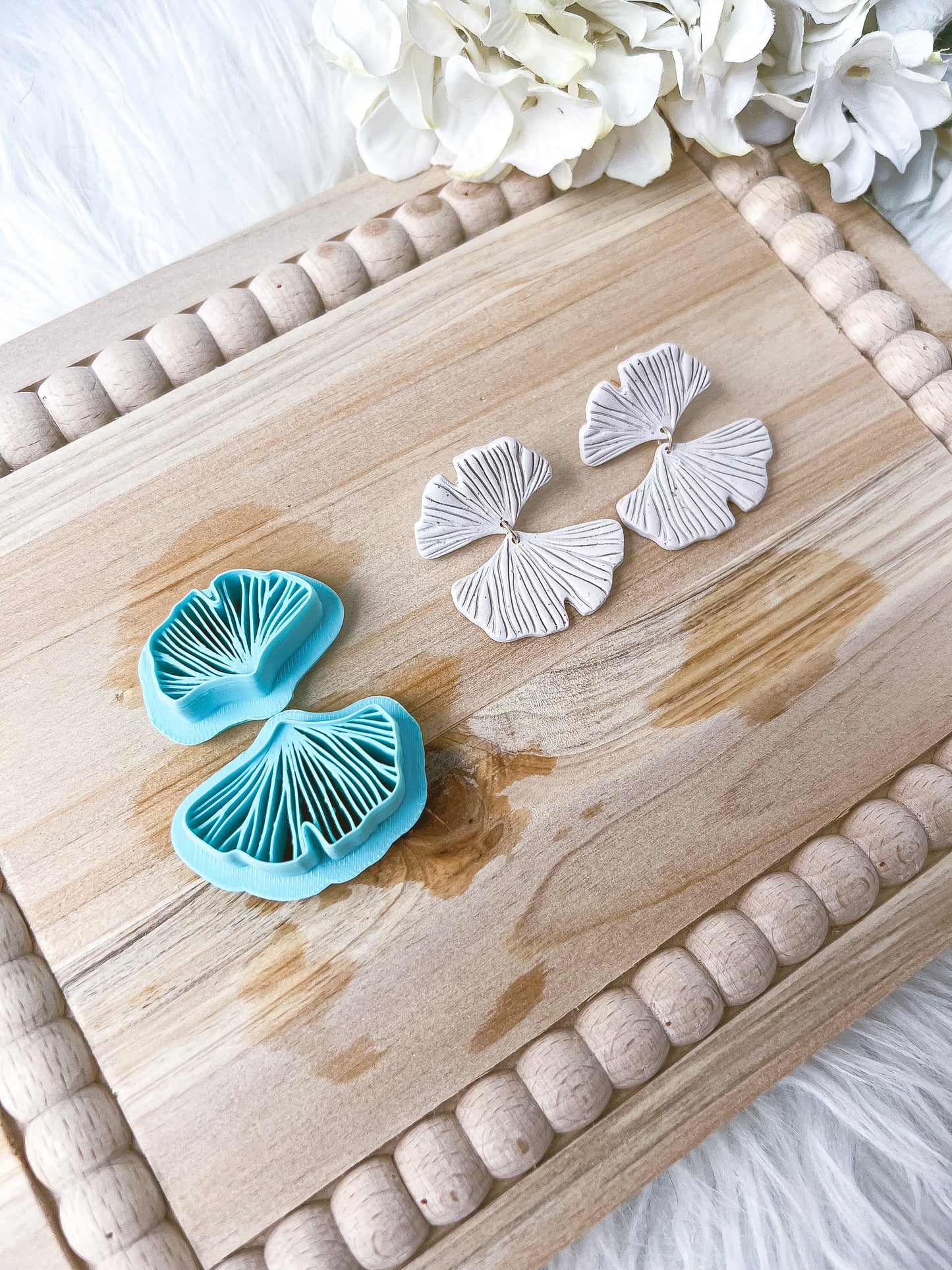 Ginkgo Leaf Clay Cutter - June 2024