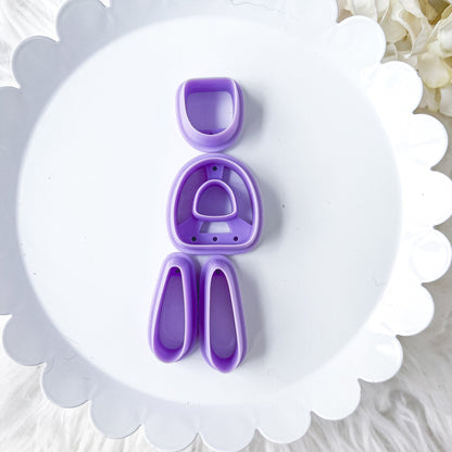Sofia Dangle Clay Cutter Set - 4 Pieces- June 2024