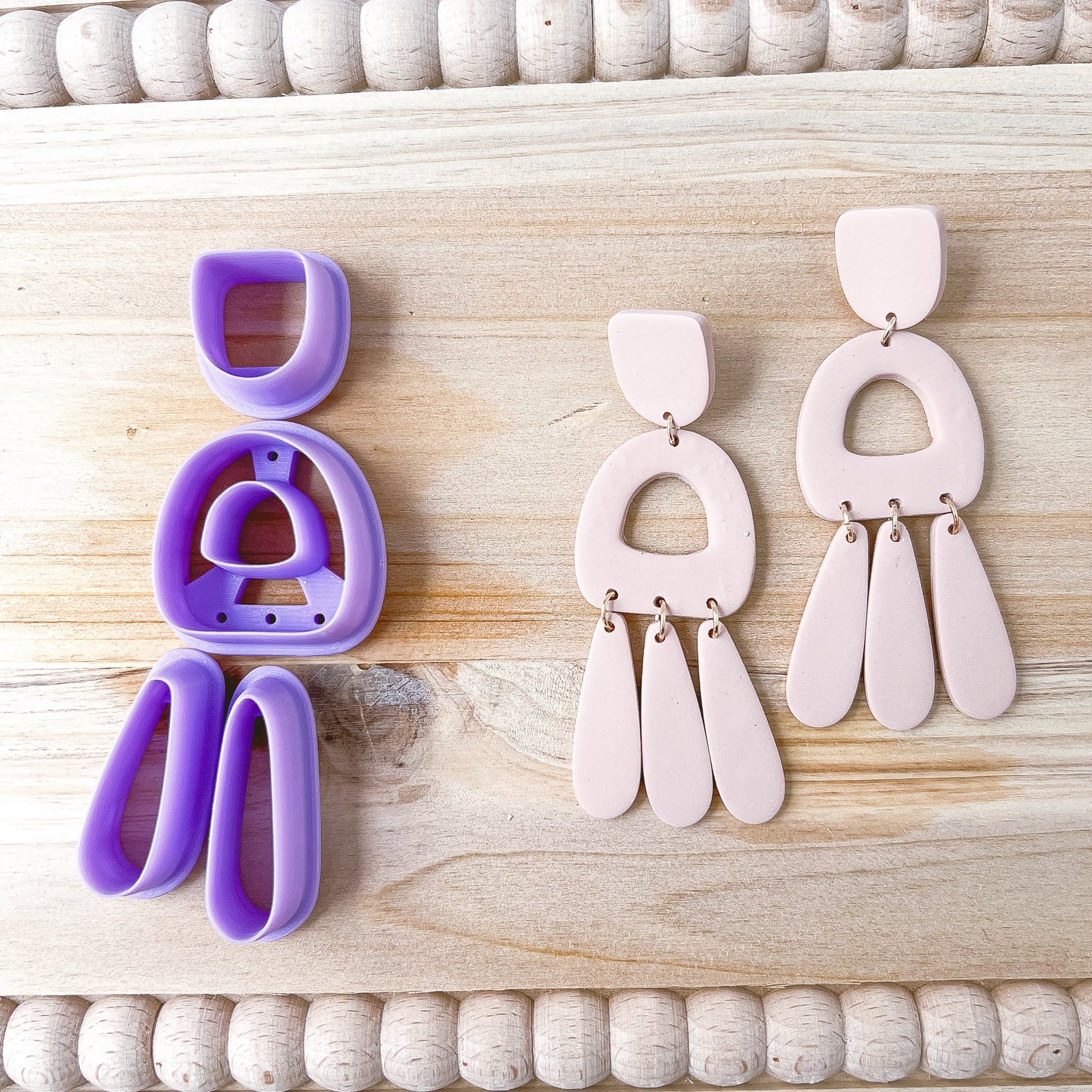 Sofia Dangle Clay Cutter Set - 4 Pieces- June 2024