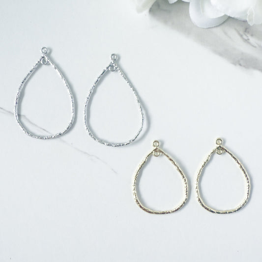Teardrop Double Dangle Charm (10 PIECES)  - September 2025 Launch