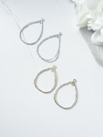 Teardrop Double Dangle Charm (10 PIECES)  - September 2025 Launch