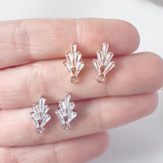 Antique CZ Stud Finding - 10 PIECES - September 2025 Launch