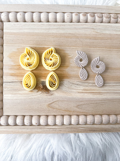 Krista Dangle Clay Cutter Set - 4 Pieces - June 2024