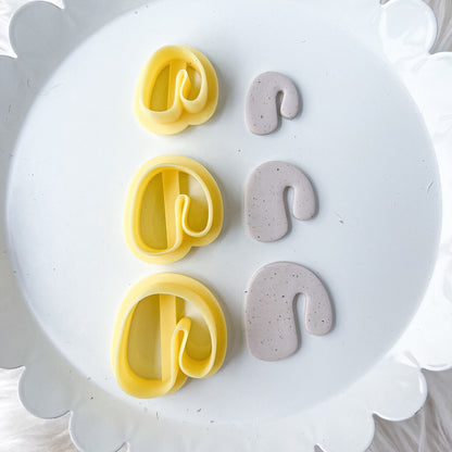Abstract Round Arch- Clay Cutter - June 2024