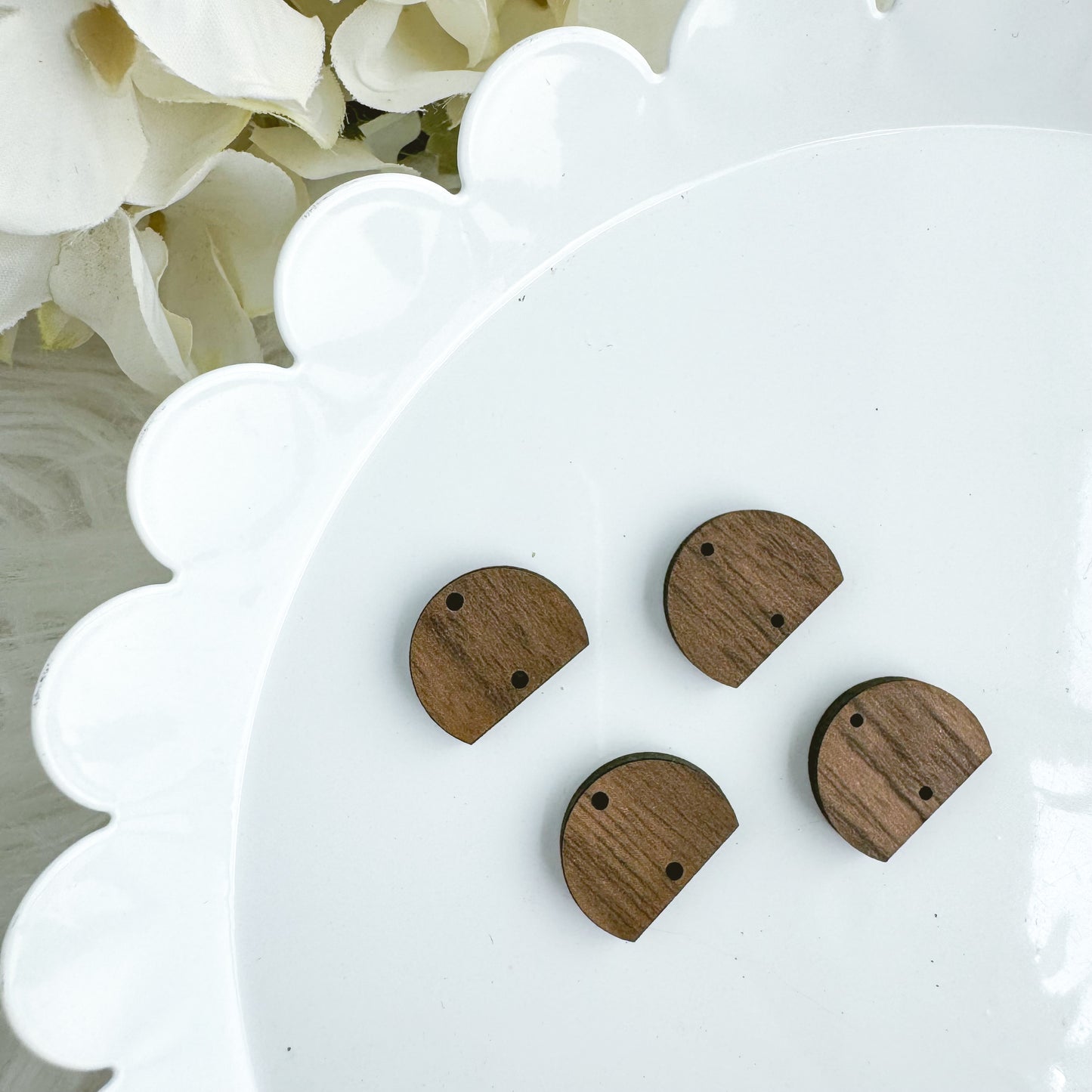 Wooden Connectors - MADE TO ORDER - 10 Pieces