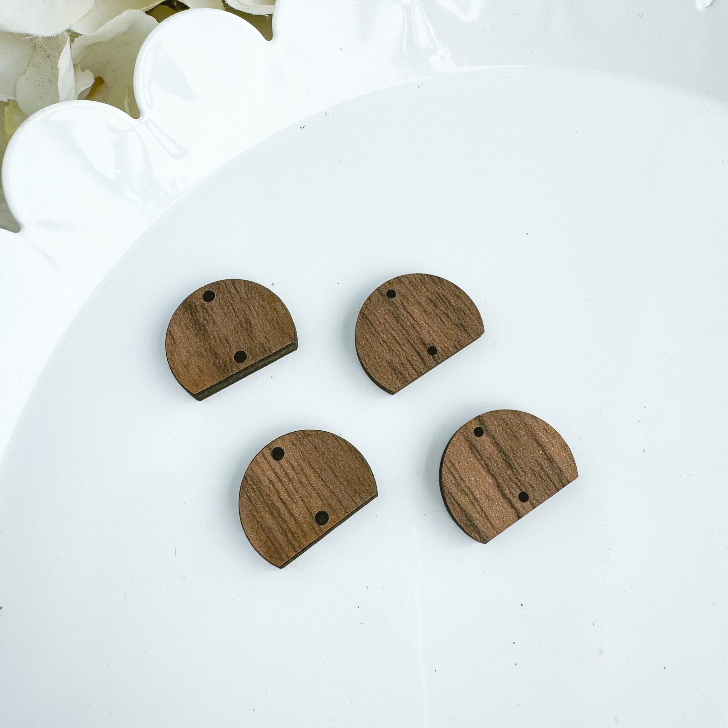 Wooden Connectors - MADE TO ORDER - 10 Pieces