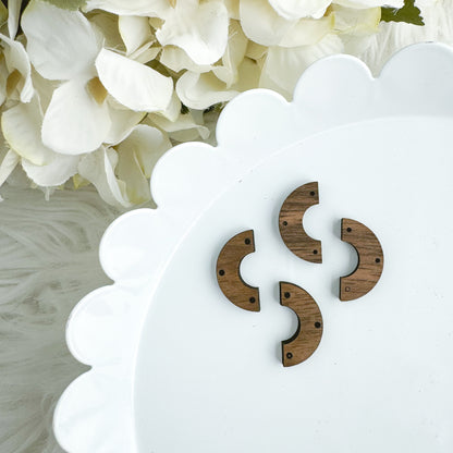 Wooden Connectors - MADE TO ORDER - 10 Pieces