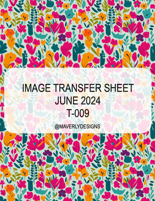 T-009 - Image Transfer Sheet - June 2024 Launch