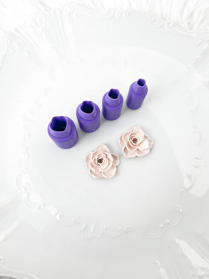 Rounded Flower Petal Micro - 4 Sizes - September 2023