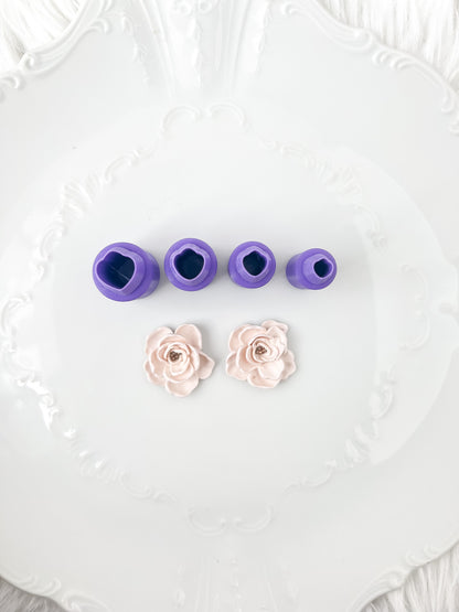 Rounded Flower Petal Micro - 4 Sizes - September 2023