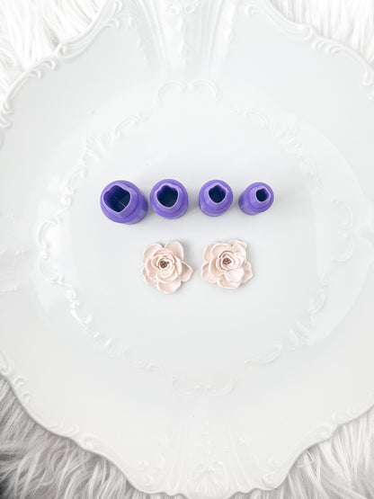 Rounded Flower Petal Micro - 4 Sizes - September 2023