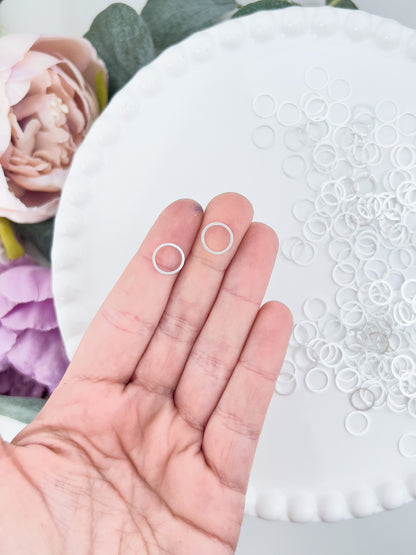 Circle Charm - VARIOUS SIZES - 50 PIECES - June Launch