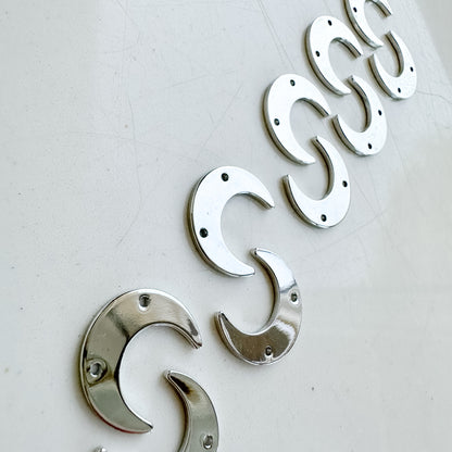Vertical Crescent Connector - 10 PIECES - OCTOBER LAUNCH