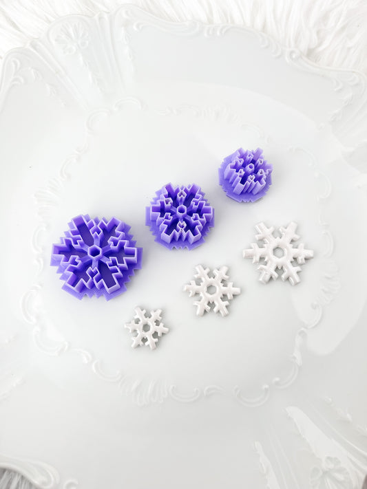 Snowflake Window Clay Cutter - September 2023