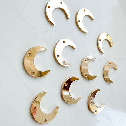 Vertical Crescent Connector - 10 PIECES - OCTOBER LAUNCH