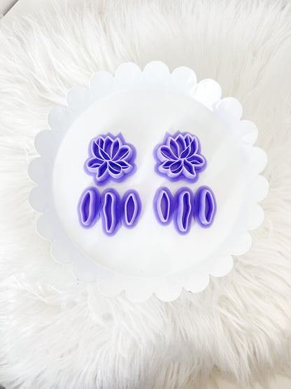 Lotus Dangle Mirrored Set - October Launch