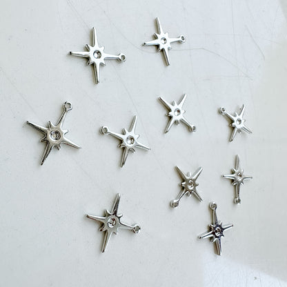 Pendant Star Charm - 10 PIECES - OCTOBER LAUNCH