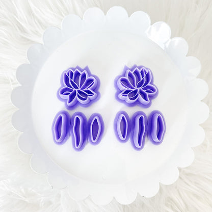 Lotus Dangle Mirrored Set - October Launch