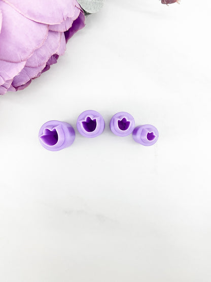 3 Point Flower Petal Micro Set - 4 Sizes - September 2023
