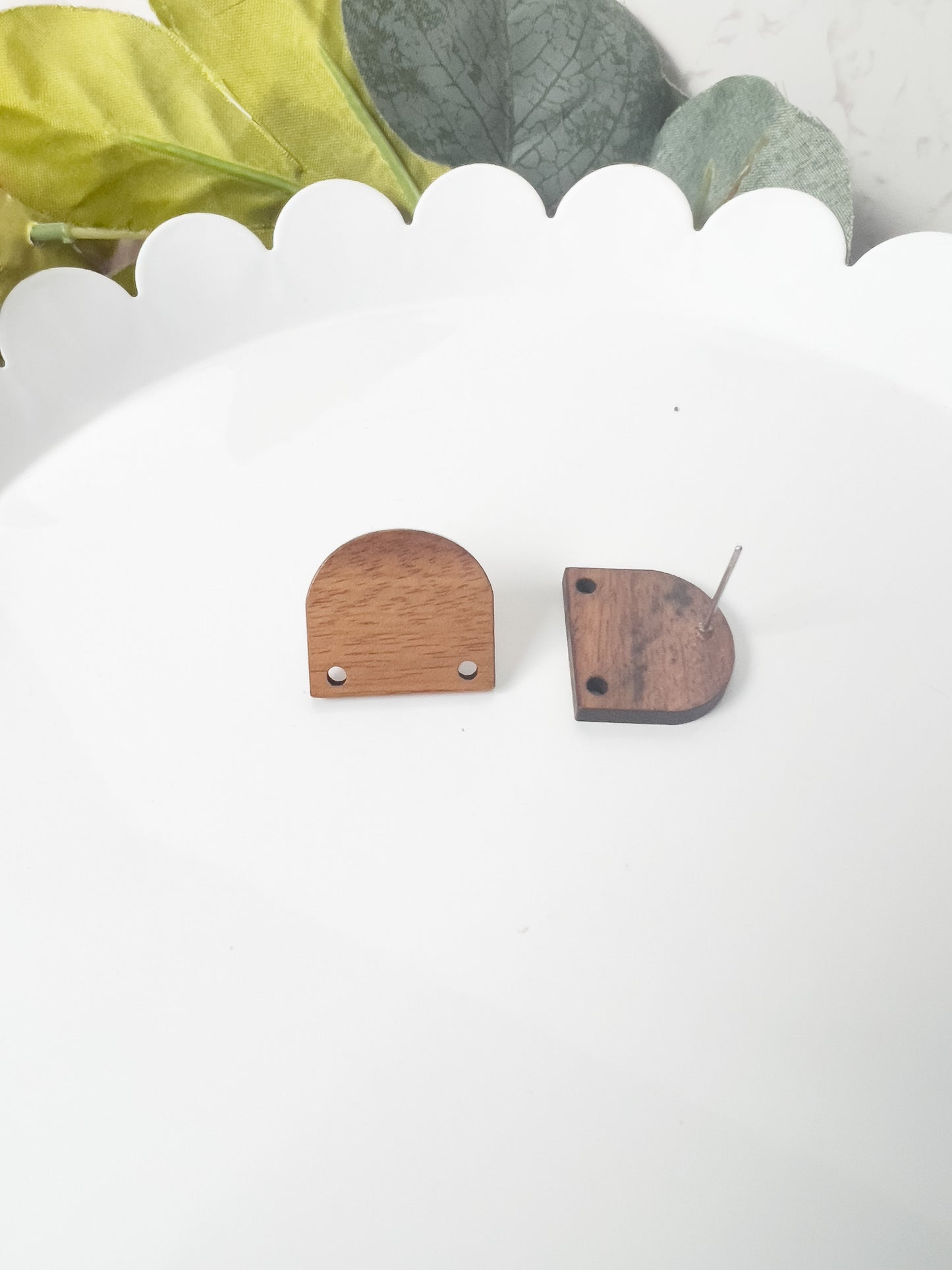 Oval Half Duo Hole Wooden Stud Finding - 10 PIECES