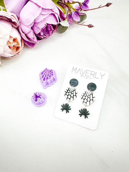Spider and Web Clay Cutter Duo - August Launch