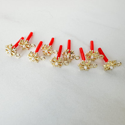 Snowflake Stud Finding - 10 PIECES - OCTOBER LAUNCH