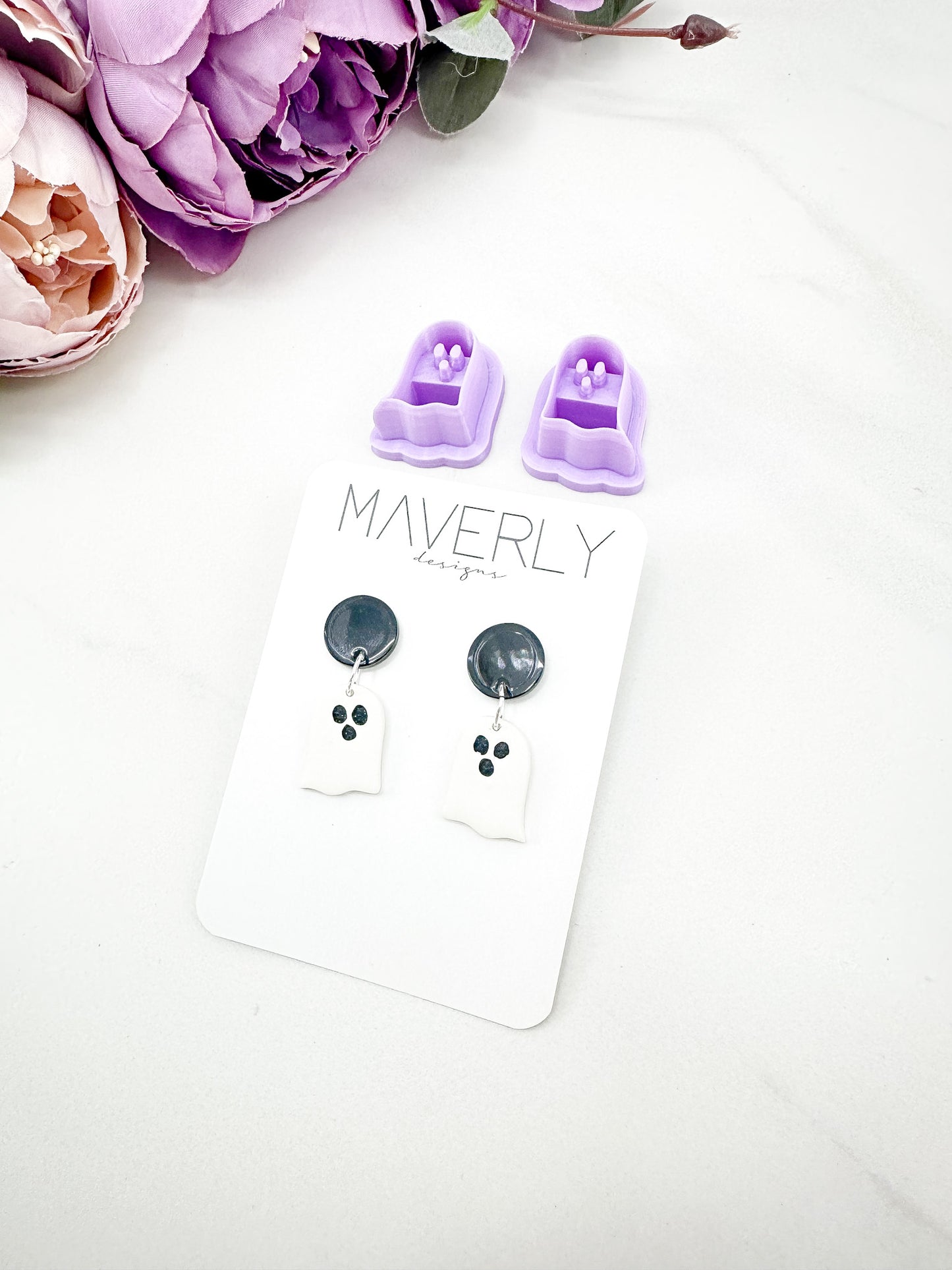 Simple Ghost Clay Cutter Set - August Launch