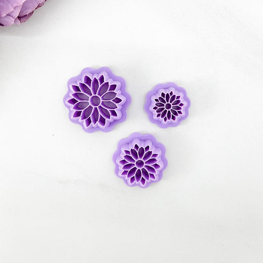 Xmas Flower Imprint Clay Cutter - September 2023