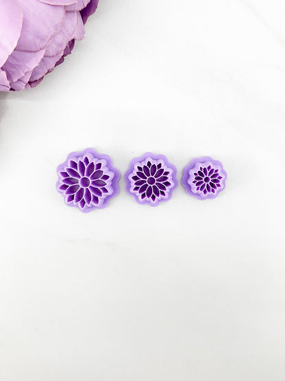 Xmas Flower Imprint Clay Cutter - September 2023