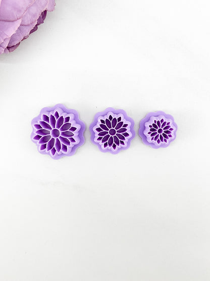 Xmas Flower Imprint Clay Cutter - September 2023