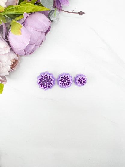 Xmas Flower Imprint Clay Cutter - September 2023