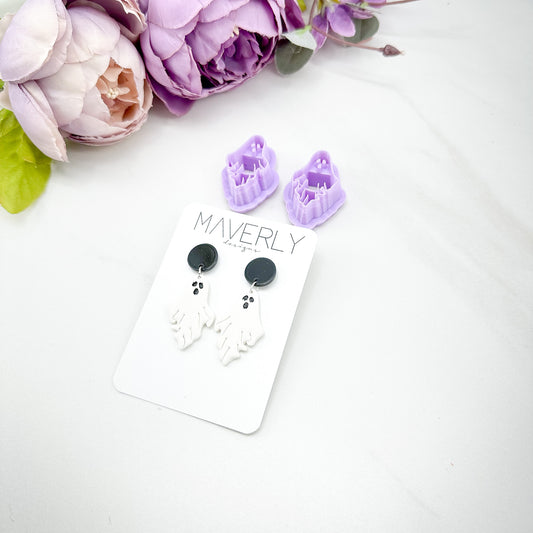 Draped Ghost Clay Cutter Set - August Launch