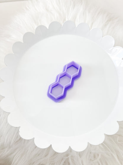 Hexagon Huggie Clay Cutter - October Launch